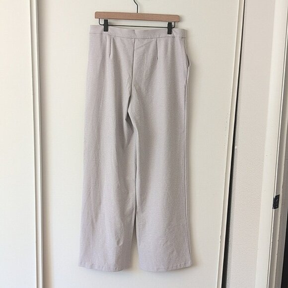 Vuori Womens Large Elevation Trouser Pants Beige Wide Leg Athleisure Activewear - Picture 5 of 8